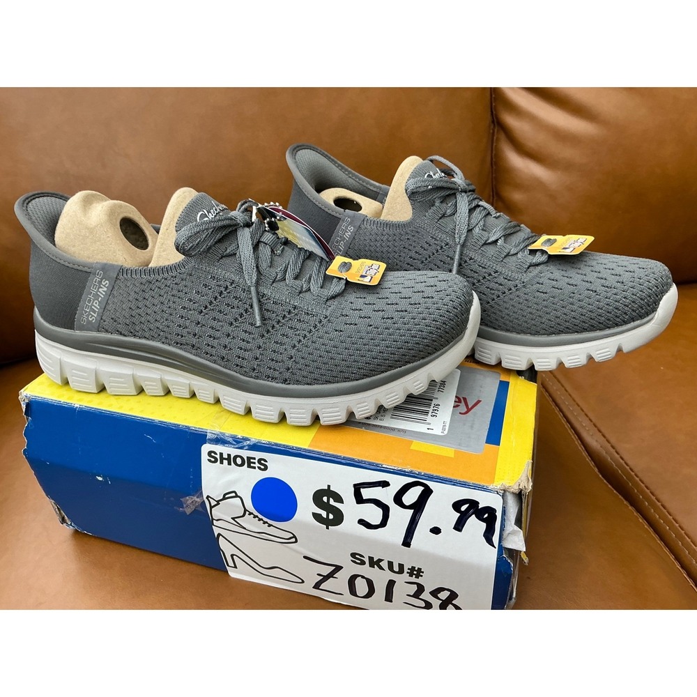 Skechers Slip-ins Graceful First Blush Womens 6.5 New Hands Free Sneaker - Picture 10 of 10
